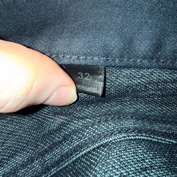 John Varvatos Black Bowery Pants - Size 32 - Picture 4 of 5